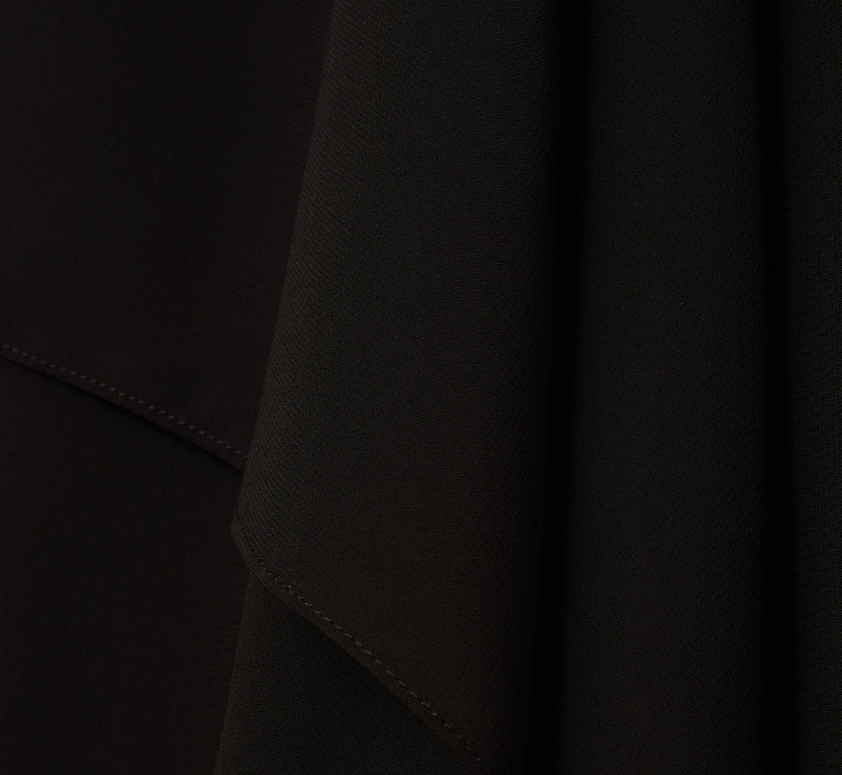 Plus Size Sleeveless Chiffon Dress With Cascading Details - Black | Adrianna Papell