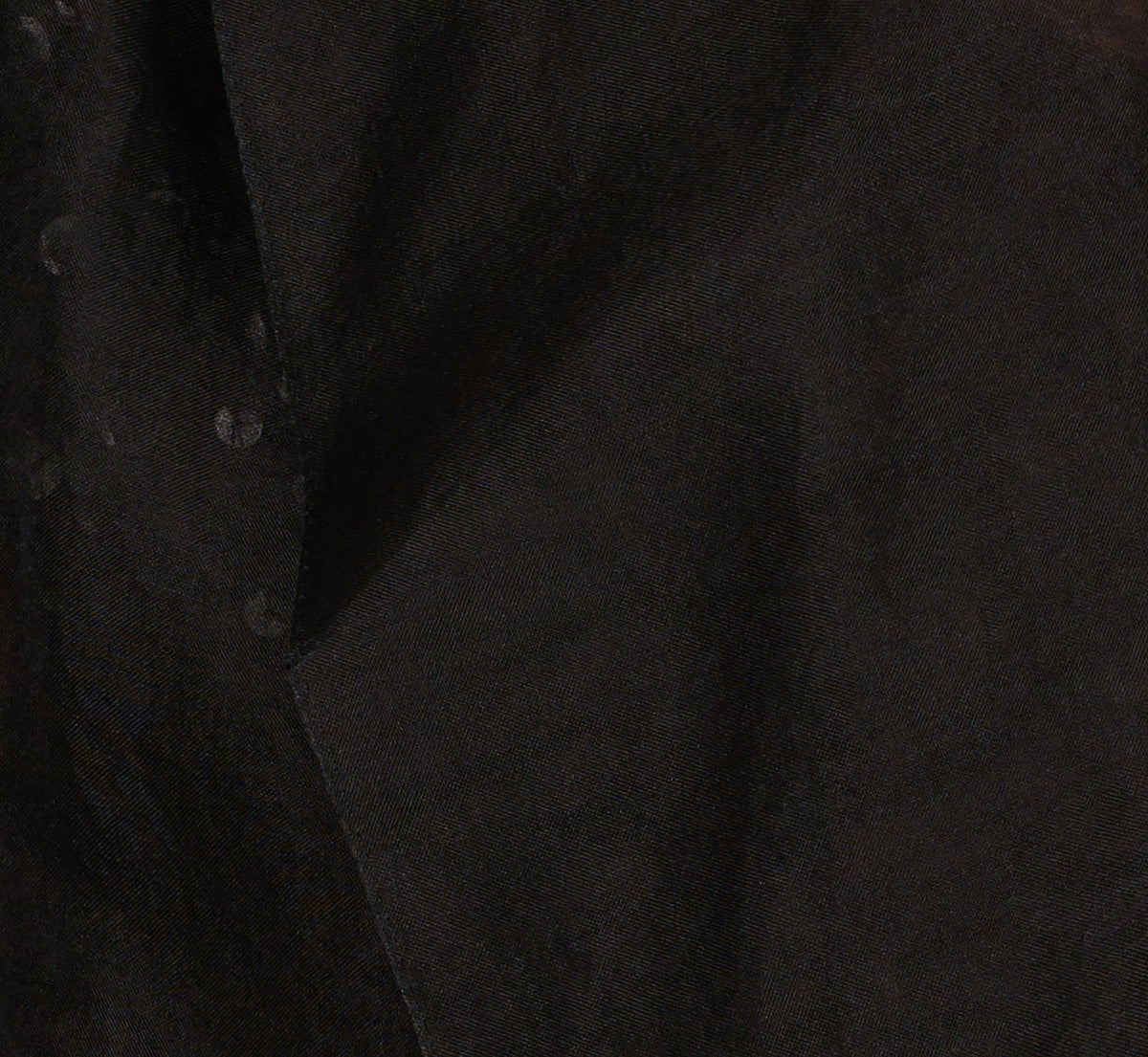 Organza Wrap Jacket With Short Sleeves - Black | Adrianna Papell