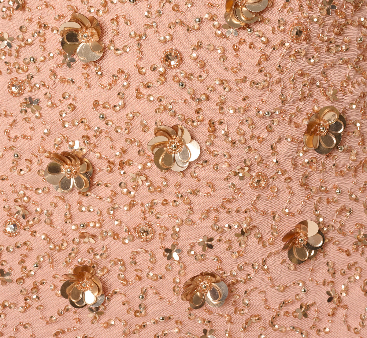 Beaded Cocktail Dress - Apricot Ice | Adrianna Papell