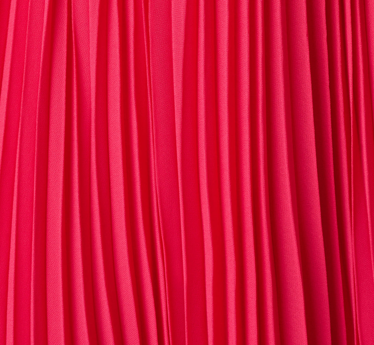 Pleated Chiffon Hardware Halter Gown - Pink Cherry | Adrianna Papell