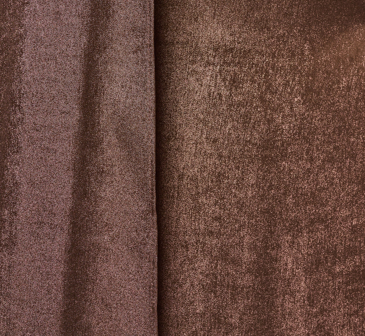 Foiled Chiffon Asymmetrical Halter Scarf Gown - Espresso | Adrianna Papell
