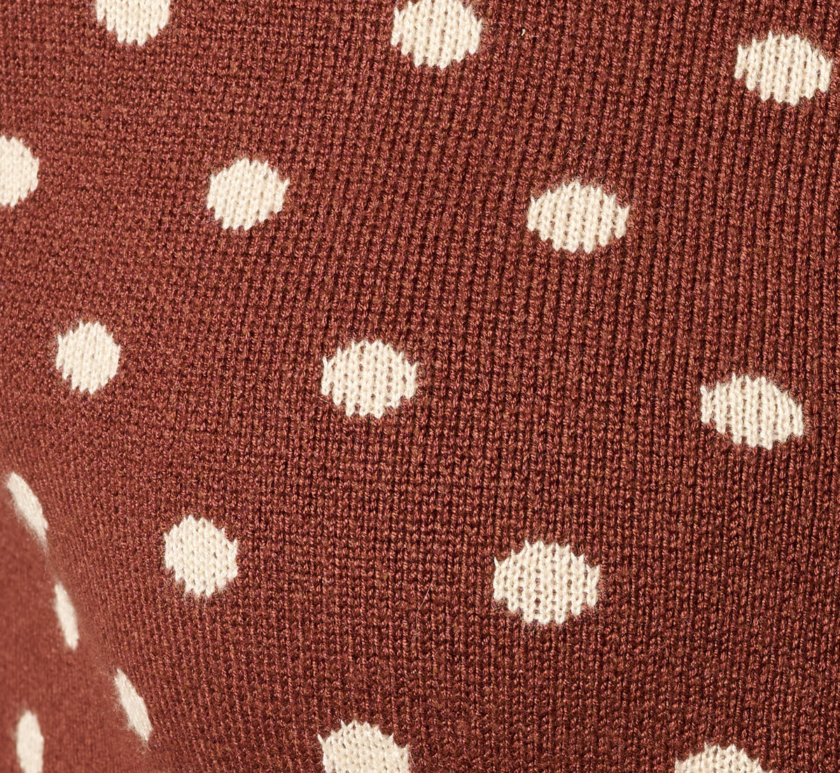 Long Sleeve Crew Neck Cardigan Sweater - Hazelnut Cream | Adrianna Papell