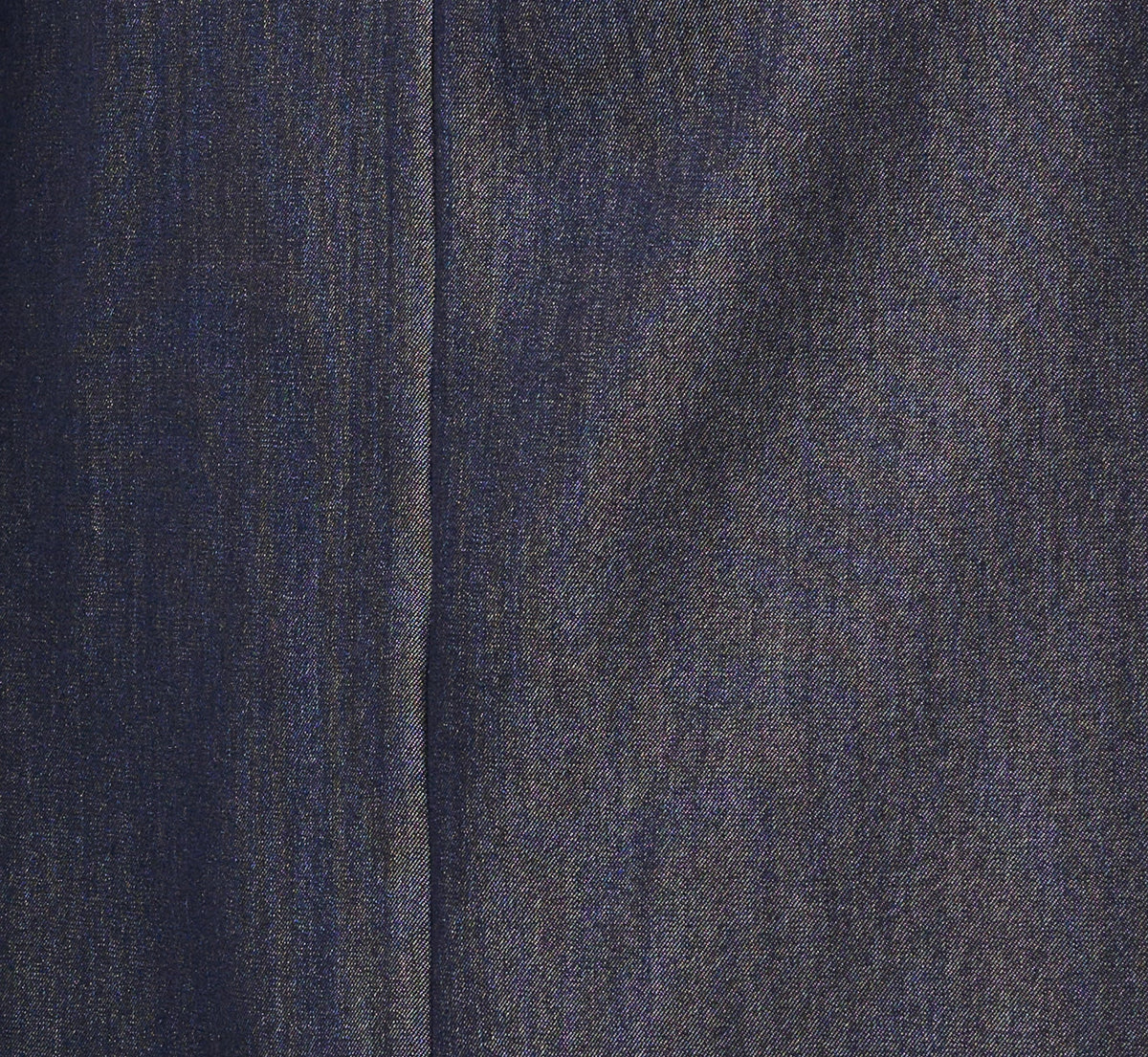 Wide Leg Topstitch Belted Pleat Pant - Washed Denim Cream | Adrianna Papell
