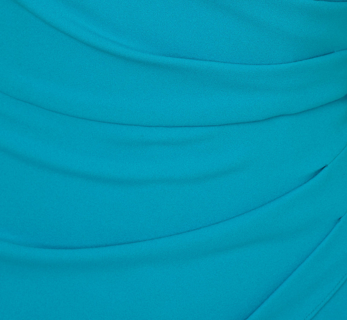 Short Sleeve Asymmetrical Wide Leg Crepe Jumpsuit - Bel Air Blue | Adrianna Papell