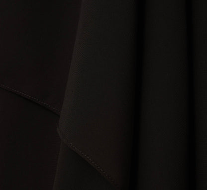 Plus Size Sleeveless Chiffon Dress With Cascading Details - Black | Adrianna Papell