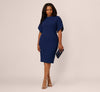 Navy Sateen