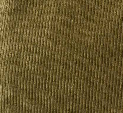 Long Sleeve Corduroy Pleated Hem Hailey Dress - Olive | Adrianna Papell