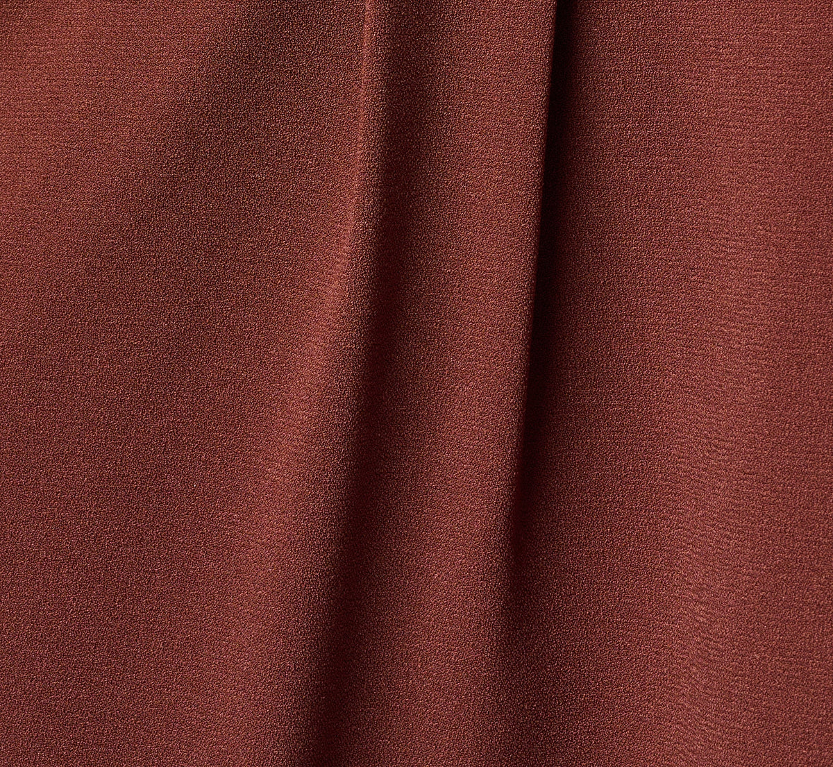Long Sleeve Flounce Hem Hailey Dress - Chocolate | Adrianna Papell