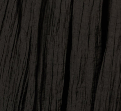 Dolman Sleeve Crinkle Organdy Ankle Length Dress - Black | Adrianna Papell