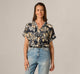 Navy-ivory Whimsical Floral