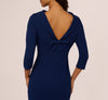 Navy Sateen