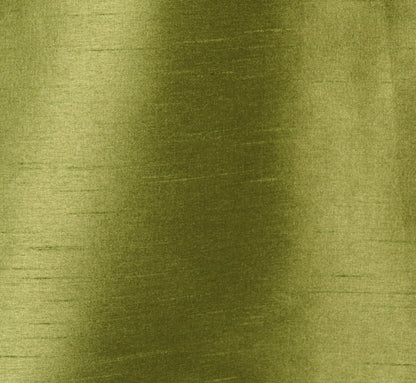 Dupioni Collared Tie Front A Line Midi Dress - Olive | Adrianna Papell