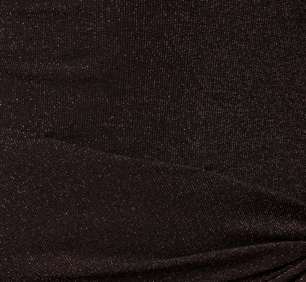 Stretch Shimmer Knit Asymmetrical Keyhole Cocktail Dress - Chocolate | Adrianna Papell