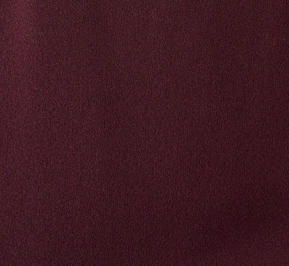 One Shoulder Satin Bow Crepe Gown - Bordeaux Glow | Adrianna Papell