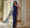 Navy Sateen
