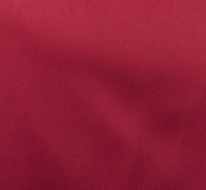 Stretch Satin Asymmetrical Halter Gown - Crimson Haze | Adrianna Papell
