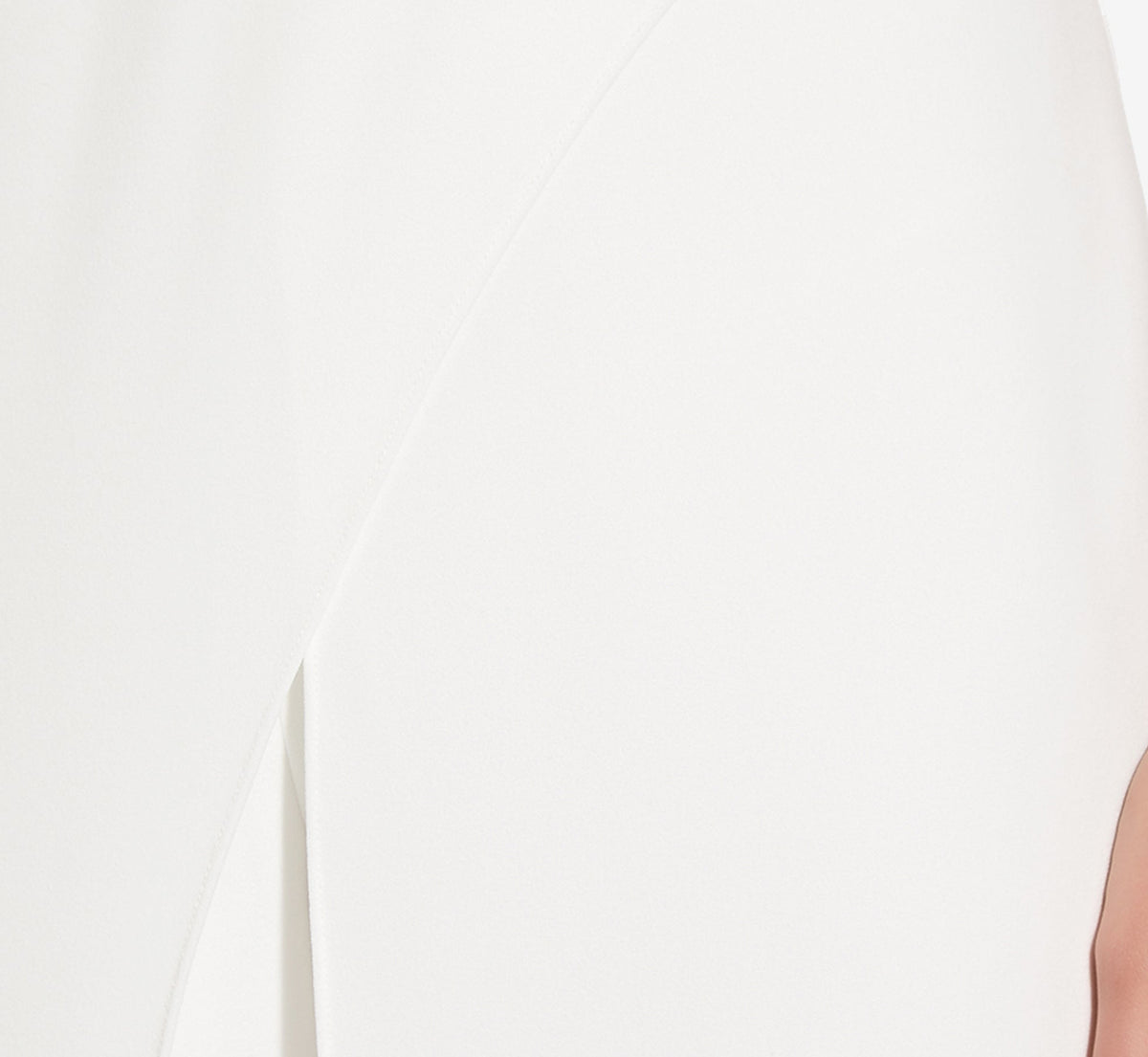 Sleeveless Asymmetrical Jumpsuit - Ivory | Adrianna Papell