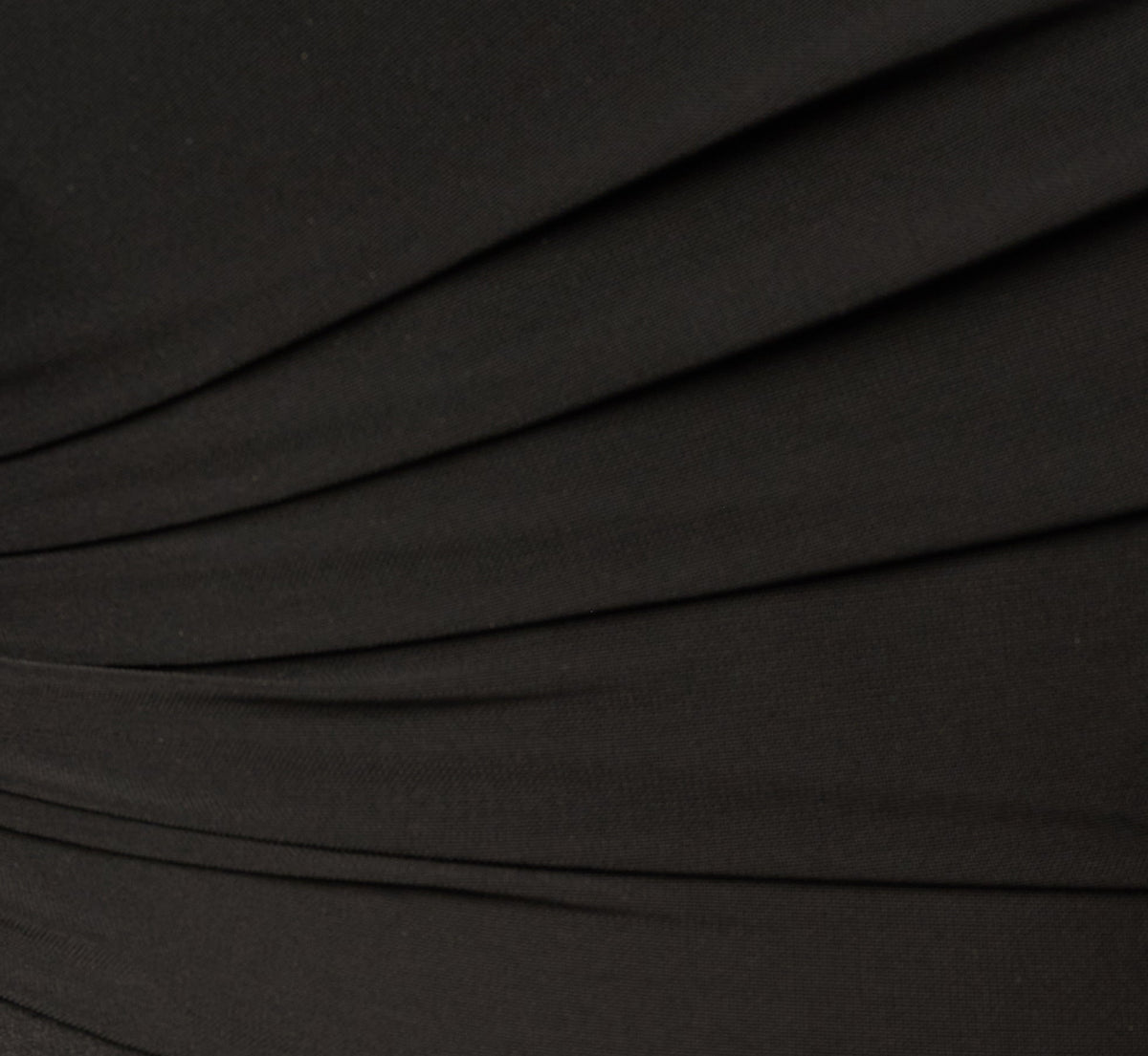 Plus Size Knit Crepe Combo Mesh Gown - Black | Adrianna Papell