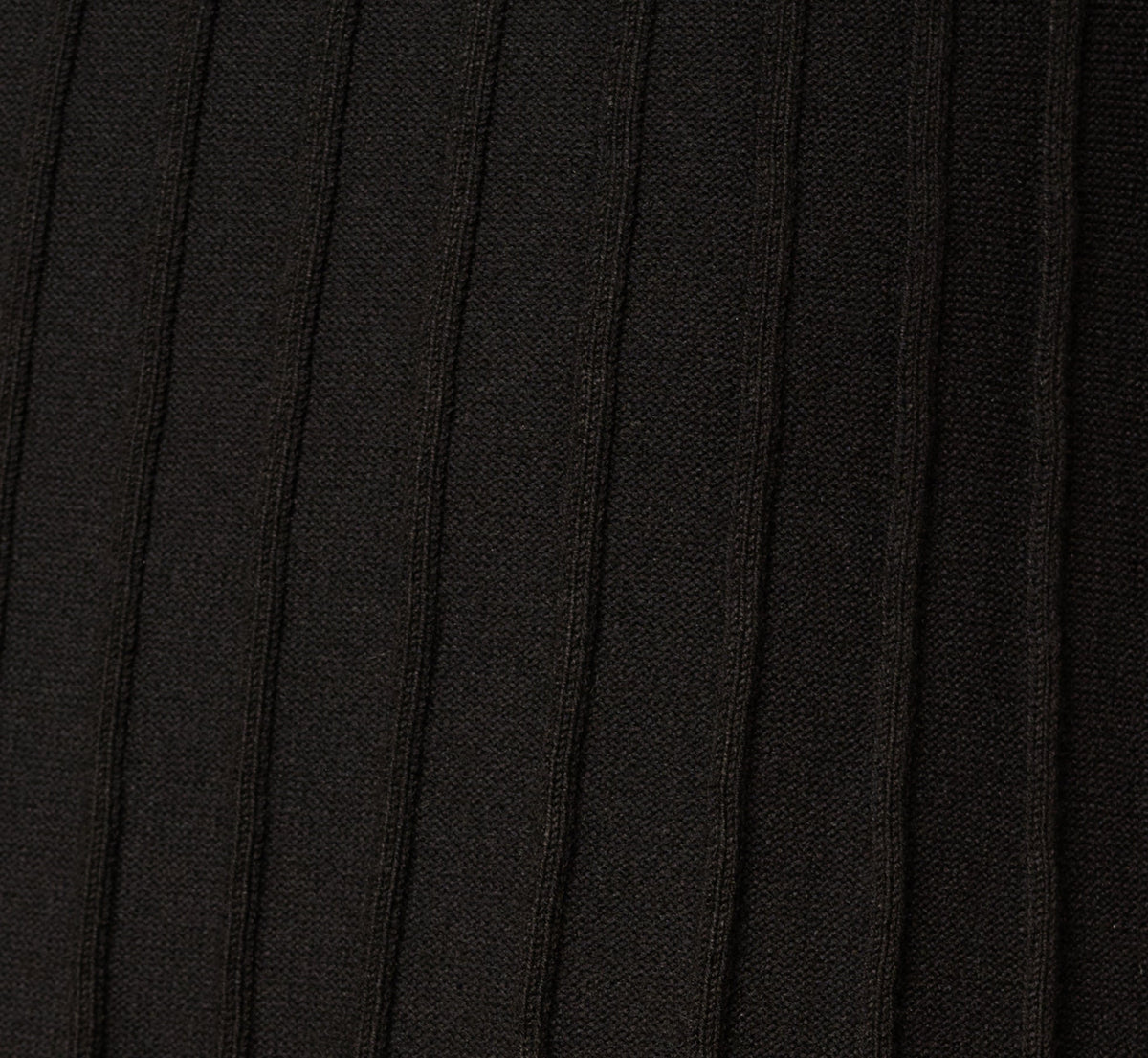 Rib Knit Cutout A Line Midi Dress - Black | Adrianna Papell