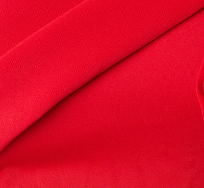 Origami Bow Shoulder Stretch Column Gown - Super Red | Adrianna Papell