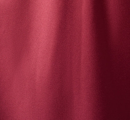 Satin Cowl Neck Draped Midi Dress - Crimson Haze | Adrianna Papell