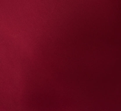 Strapless Scarf Chain Satin Dress - Crimson Haze | Adrianna Papell