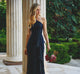 Navy Sateen
