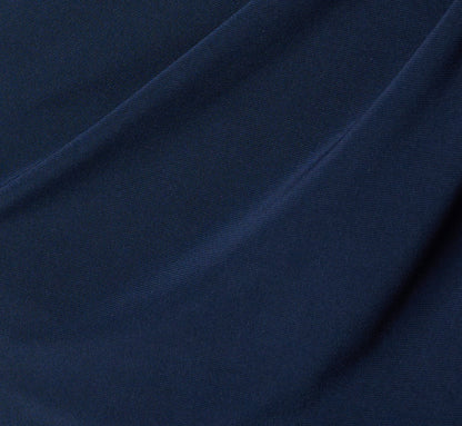 Rosette Drape Stretch Ankle Length Wrap Dress - Midnight | Adrianna Papell
