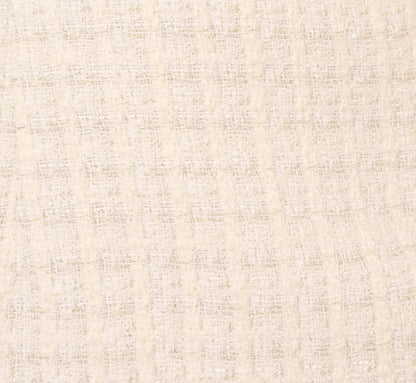 Tweed Pearl Short Dress - Ivory | Adrianna Papell