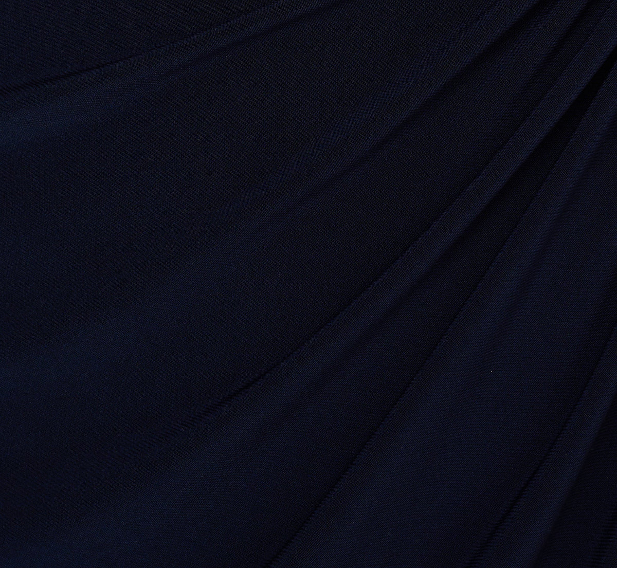 Long Sleeve Beaded Draped Gown - Midnight | Adrianna Papell