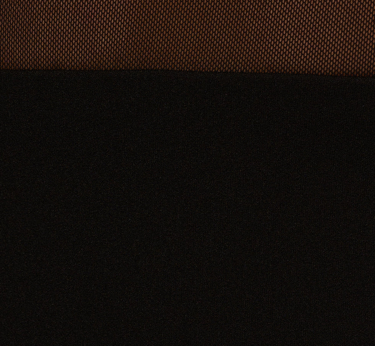 Long Sleeve Knit Crepe Mesh Illusion Column Dress - Black | Adrianna Papell