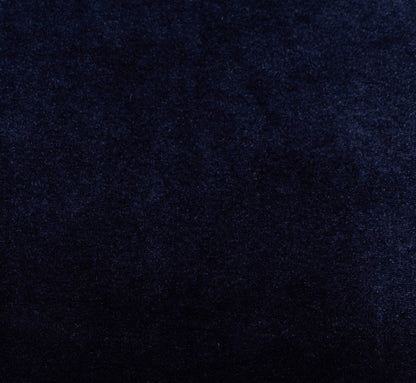 Long Sleeve Drop Waist Velvet Taffeta Dress - Midnight | Adrianna Papell