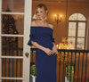 Navy Sateen