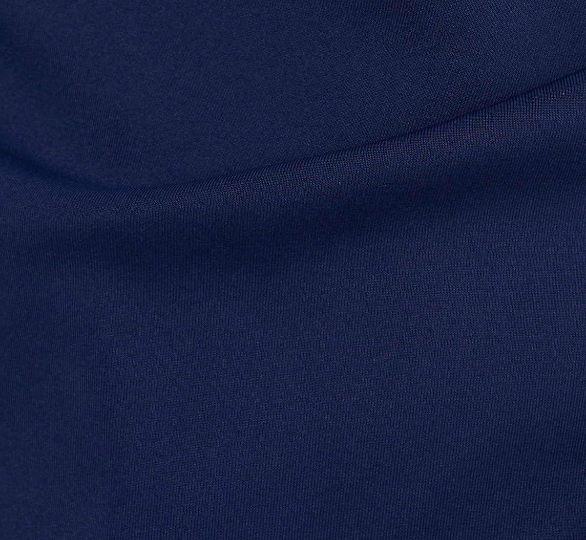 Off Shoulder Bell Sleeve Rosette Gown - Navy Sateen | Adrianna Papell