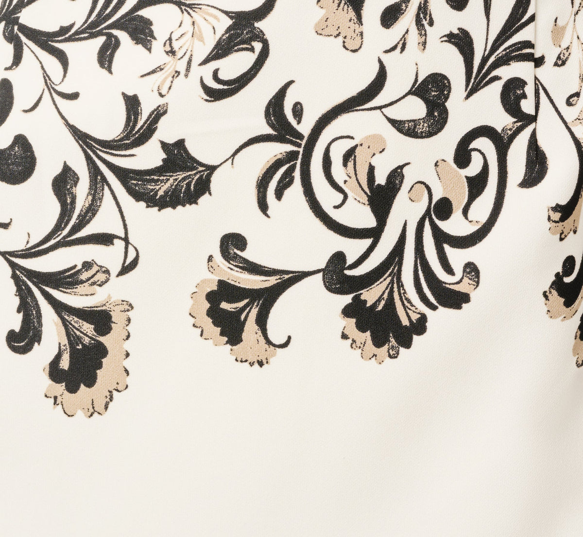 Three Quarter Sleeve Baroque Lace Print Stretch Sheath Dress - Ivory Multi | Adrianna Papell