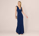 Navy Sateen