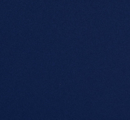 Sleeveless V Neck Bow Shoulder Gown - Navy Sateen | Adrianna Papell