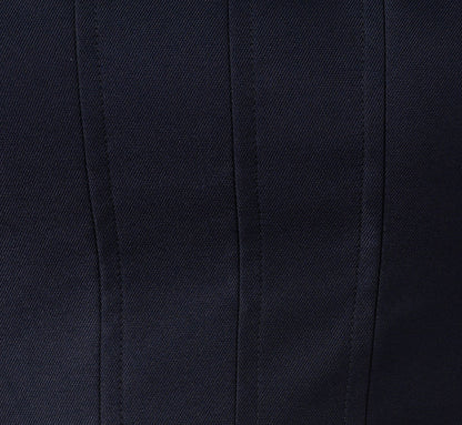 Mikado Sleeveless Square Neck Midi Dress - Midnight | Adrianna Papell