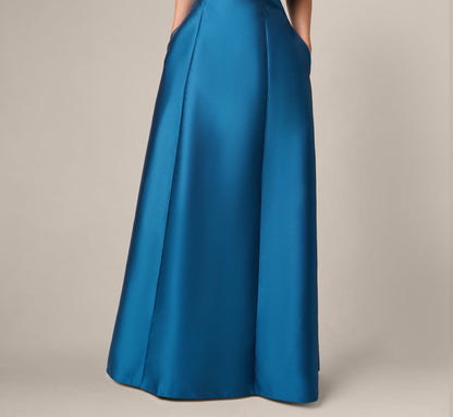 Surplice Bodice Gown - Twilight River | Adrianna Papell