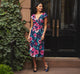 Navy-pink Multi