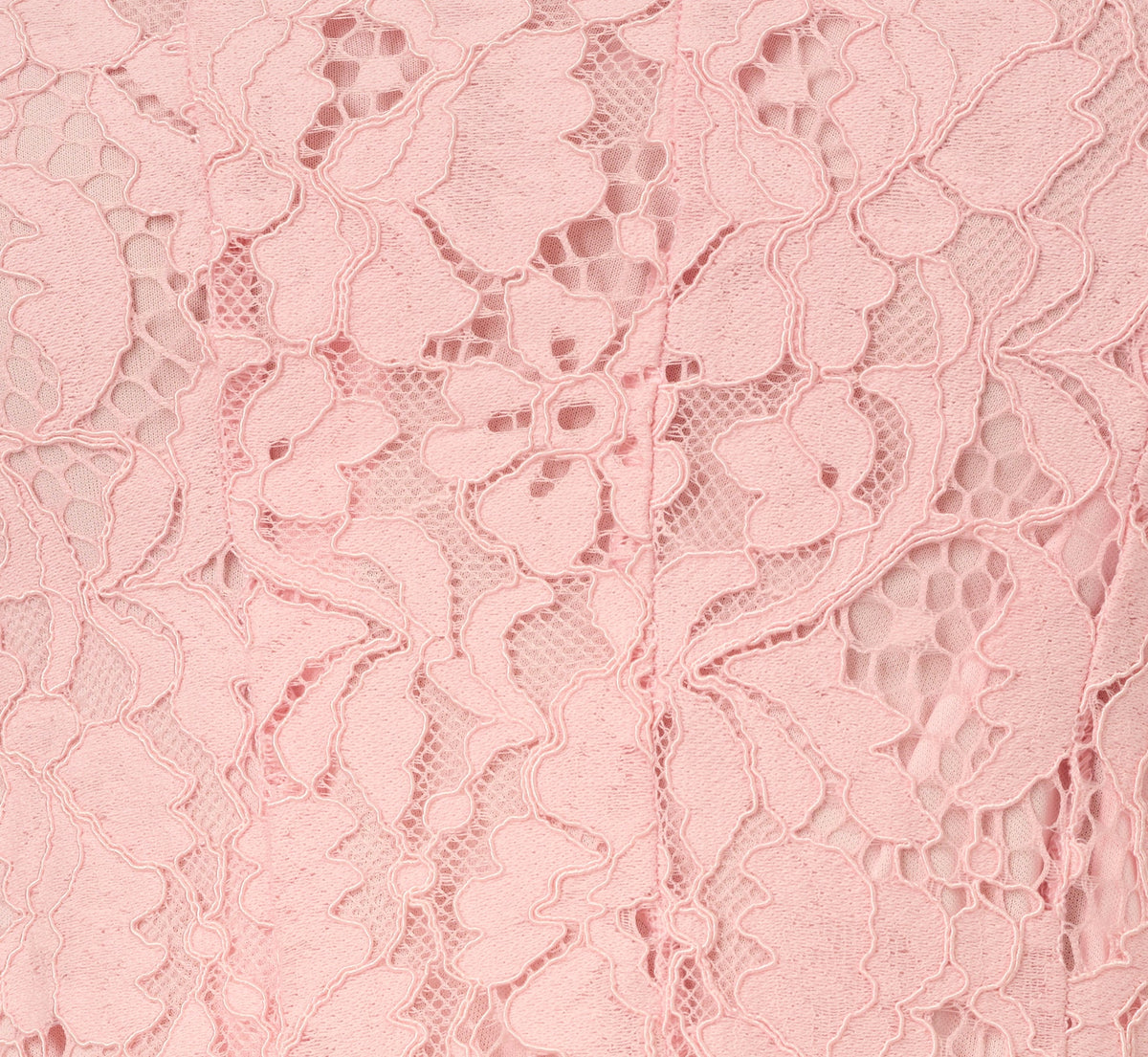 Cap Sleeve Pearly Lace Midi Dress - Blush Whisper | Adrianna Papell