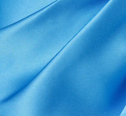 One Shoulder Draped Mikado Gown - Cool Cloud | Adrianna Papell