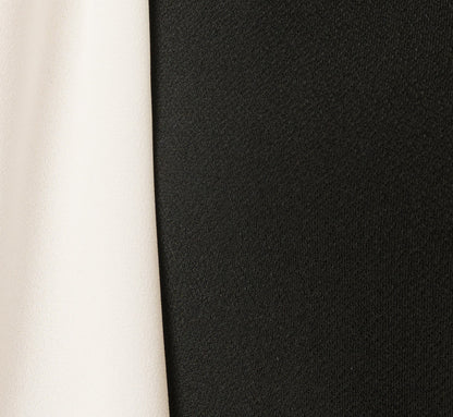 Pearly Collar Sweater Vest Twofer Top - Black Ivory | Adrianna Papell