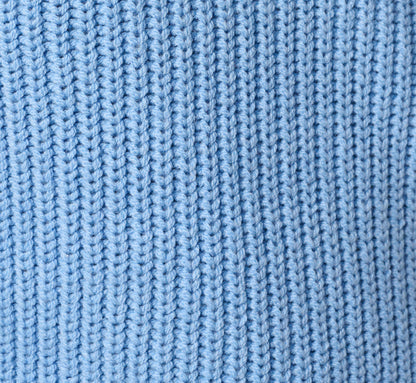 Short Sleeve Shaker Knit Pullover Sweater - Classic Blue | Adrianna Papell
