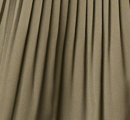 Belted A Line Pleated Midi Skirt - Olive Tree | Adrianna Papell