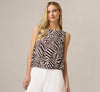 Chocolate Patchwork Stripe