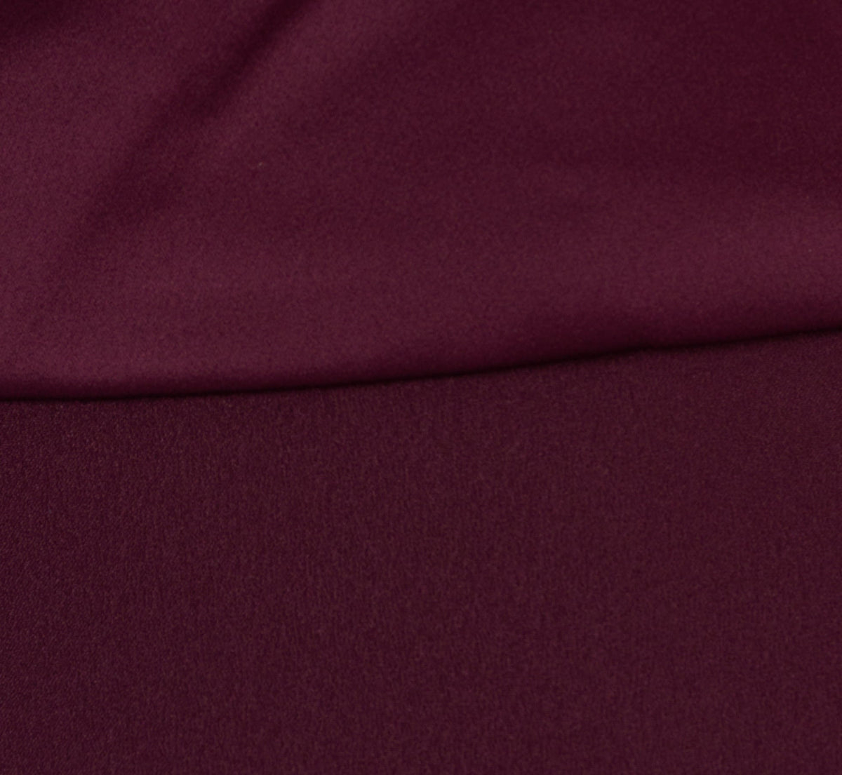 One-Shoulder Long Satin Crepe Mermaid Gown - Bordeaux Glow | Adrianna Papell