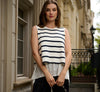 Ivory-navy W- Ivory