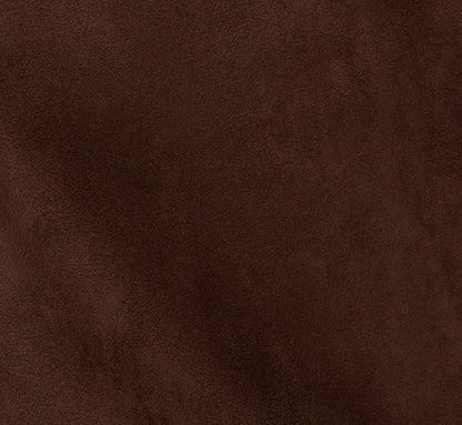 Long Sleeve Microsuede Shift Dress - Dark Brown | Adrianna Papell